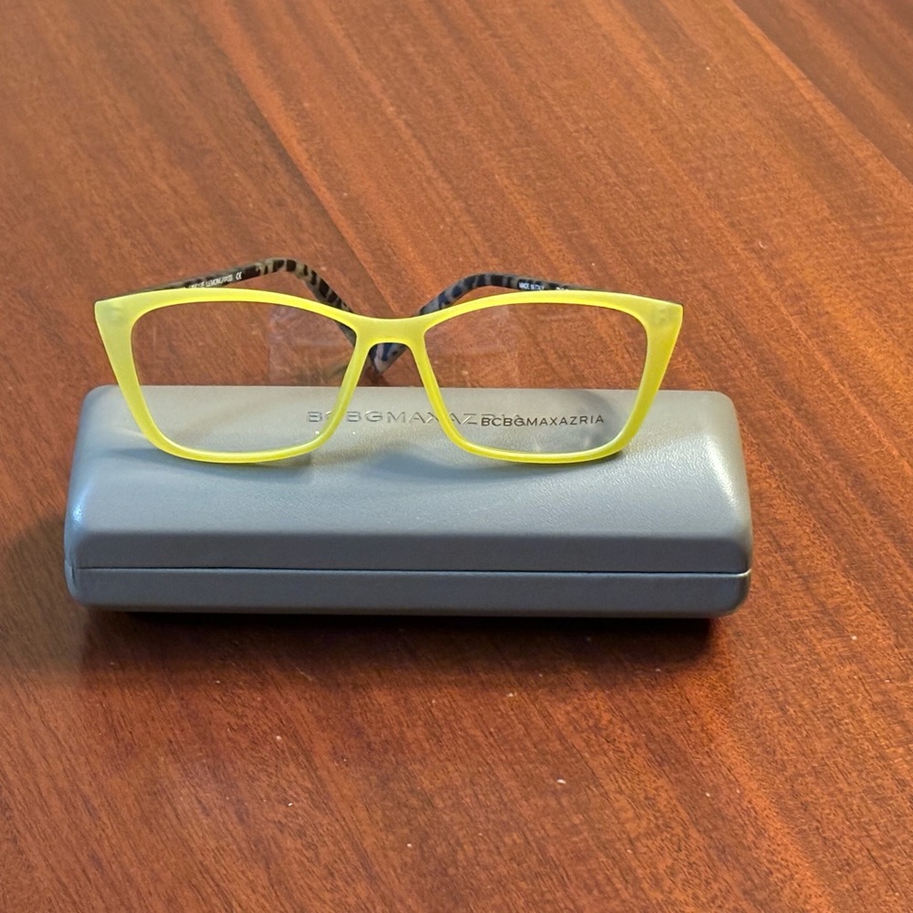 New Vibrant yellow BCBG eyewear